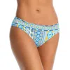 La Blanca Scarf Banded Hipster Bikini Bottoms In Blue