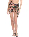 La Blanca Short Pareo In Black