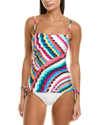 La Blanca Slice Bandeaukini Top
