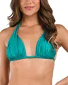 La Blanca Swim Top In Green