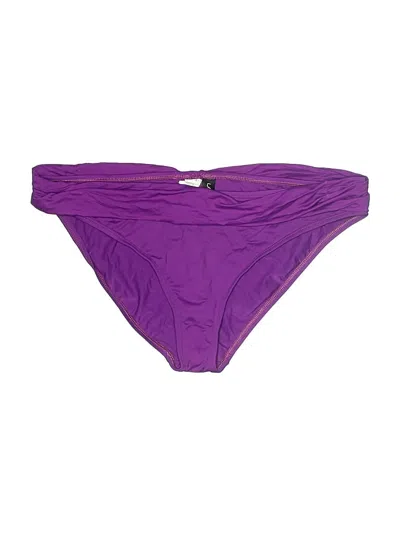 Pre-owned La Blanca Swimsuit Bottoms In Purple