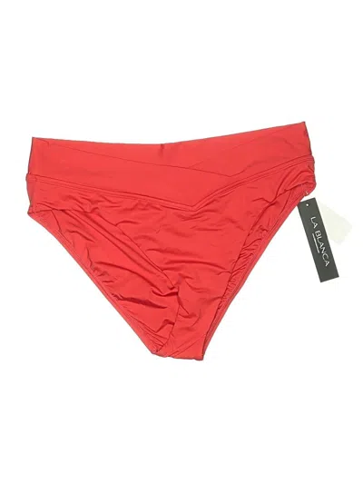 Pre-owned La Blanca Swimsuit Bottoms In Red