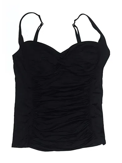 Pre-owned La Blanca Swimsuit Top Black Swimwear