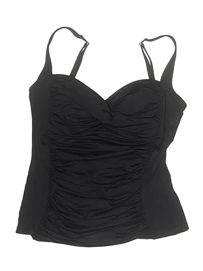 Pre-owned La Blanca Swimsuit Top Black Swimwear