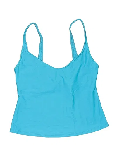 Pre-owned La Blanca Swimsuit Top Blue Swimwear