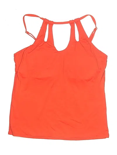 Pre-owned La Blanca Swimsuit Top Orange Swimwear