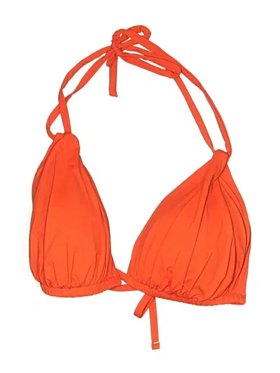Pre-owned La Blanca Swimsuit Top Orange Swimwear