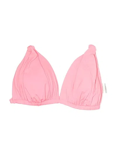 Pre-owned La Blanca Swimsuit Top Pink Swimwear
