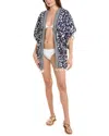 La Blanca Tides Kimono In Multi