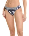 La Blanca Tides Soft Banded High Waist Bottom In Multi