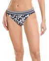 La Blanca Tides Soft Banded High Waist Bottom In Multi