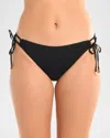 La Blanca Island Goddess Hipster Bikini Bottoms In Black