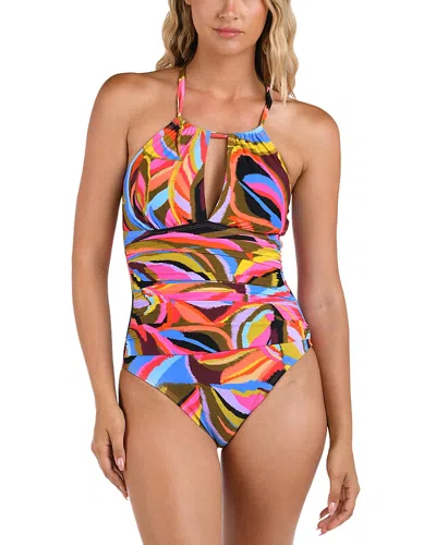 LA BLANCA TROPIC WAVES ONE PIECE SWIMSUIT