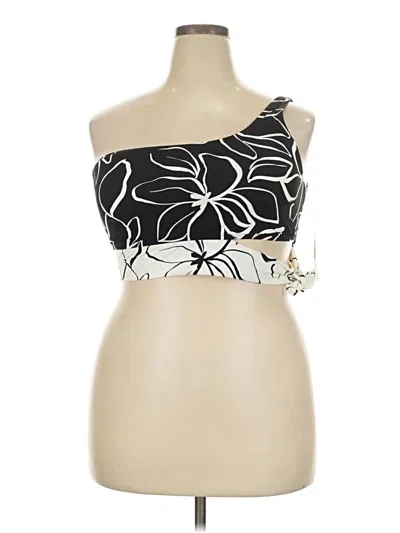 La Blanca Tube Top Black Strapless Neckline Tops In Blue