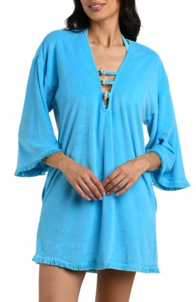 La Blanca Wild Nomad Cover-up Dress In Blue