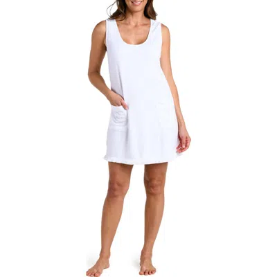 La Blanca Wild Nomad Sleeveless Minidress In White