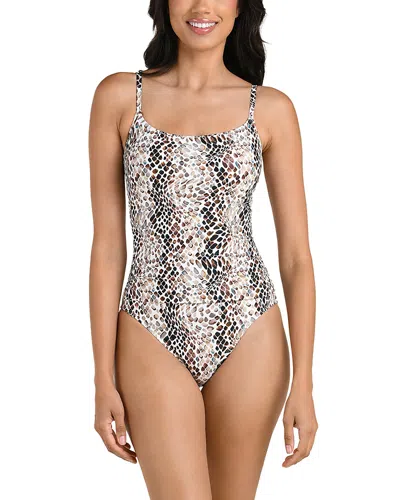 La Blanca Wild Whispers Lingerie Mio One Piece Swimsuit In Multi