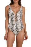 La Blanca Wild Whispers One-piece Swimsuit In Multi