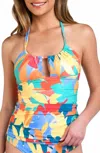 La Blanca Women's Fantasy Resort Bandeau Tankini In Multi In Multi