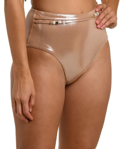 La Blanca Women's High-waist Hipster Swim Bottoms In Multi