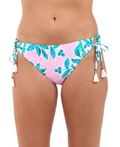 LA BLANCA WOMEN'S OPULENT PALM HIPSTER BIKINI BOTTOMS