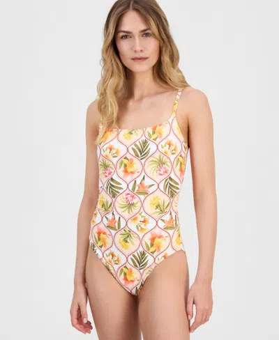 La Blanca Women's Palm Nouveau One-piece Swimsuit In Multi