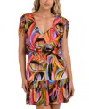 La Blanca Tropic Waves Swim Cover-up Dress In Multi