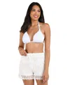 La Blanca Women's Waverly Crochet Beach Shorts