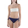 La Blanca Womens Solid Side Tie Swim Bottom Separates In Indigo