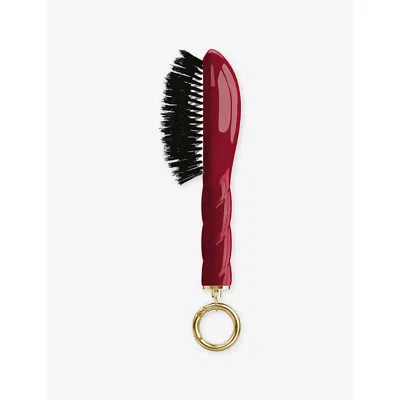 La Bonne Brosse Cherry Red N.01 The Shine & Care The Universal Mini Hair Brush