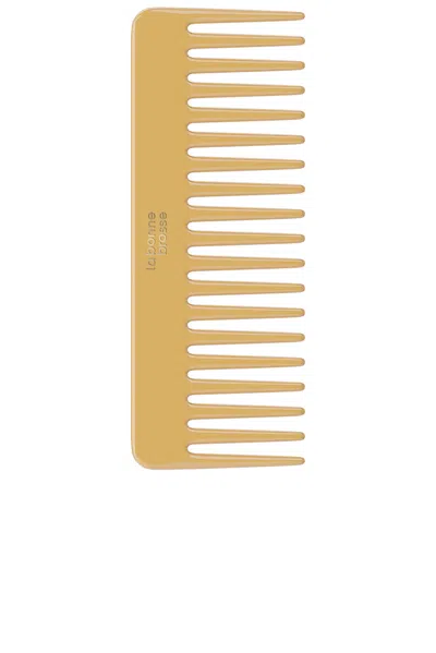 La Bonne Brosse Large Comb In Saffron Yellow