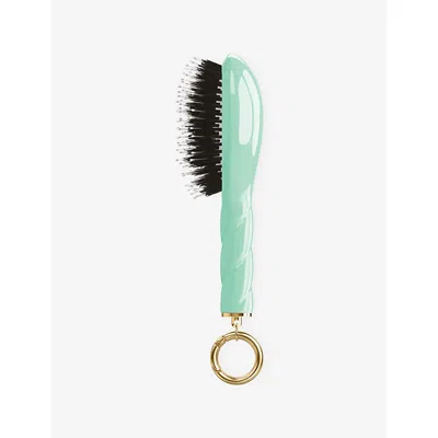 La Bonne Brosse N.03 The Gentle Scalp The Essential Soft Mini Hair Brush Blue Lagoon