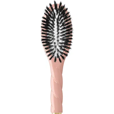 La Bonne Brosse N.01 The Small Shine & Care Hairbrush In Pink