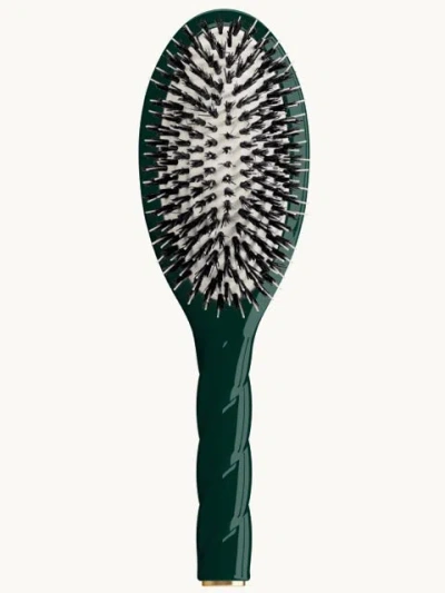 La Bonne Brosse N.02 The Care & Detangling Hairbrush Emerald Green