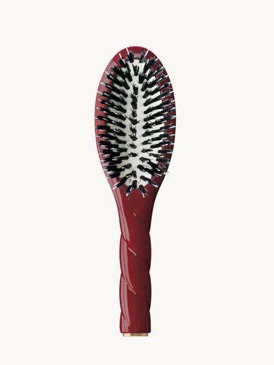 La Bonne Brosse N.02 The Small Care And Detangling Hairbrush Cherry Red