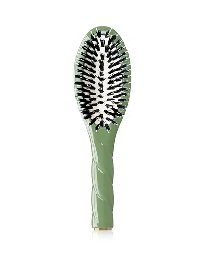 La Bonne Brosse N.02 The Small Essential Care & Detangling Hair Brush - Almond Green