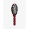 La Bonne Brosse N.03 The Essential Softness Gentle Scalp Care Hair Brush In Cherry Red