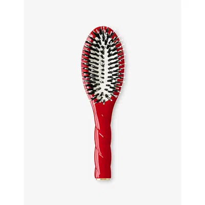 La Bonne Brosse N.03 The Essential Softness The Gentle Scalp Care Small Hairbrush Red