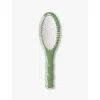 La Bonne Brosse Almond Green N.04 The Miracle Small Massaging Detangling Hair Brush In Almond Green