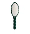 La Bonne Brosse N.07 The Intense Detangling And Stimulation Hairbrush In Green
