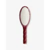 La Bonne Brosse Cherry Red N.07 The Intense Stimulating & Detangling Hair Brush In Cherry Red