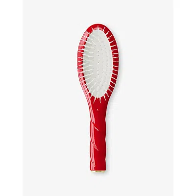 La Bonne Brosse N.07 The Intense The Stimulating & Detangling Small Hairbrush Red