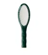 La Bonne Brosse Small N.07 The Intense Detangling And Stimulating Hairbrush In Green