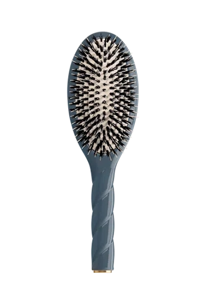 La Bonne Brosse The Essential No2 Ink Blue Hair Brush In White