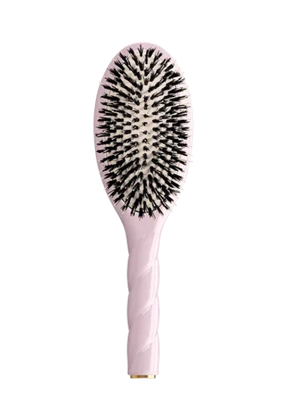 La Bonne Brosse The Essential No2 Lilac Pink Hair Brush In White
