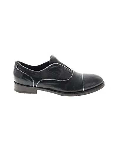Pre-owned La Bottega Di Lisa Flats In Black
