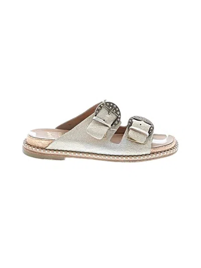 Pre-owned La Bottega Di Lisa Sandals In Brown