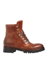 La Bottega Di Lisa Woman Ankle Boots Brown Size 7 Leather