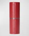 La Bouche Rouge Leather Lipstick Case In Red