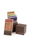 L.a. Burdick Single Source Chocolate Bar Set In Multi